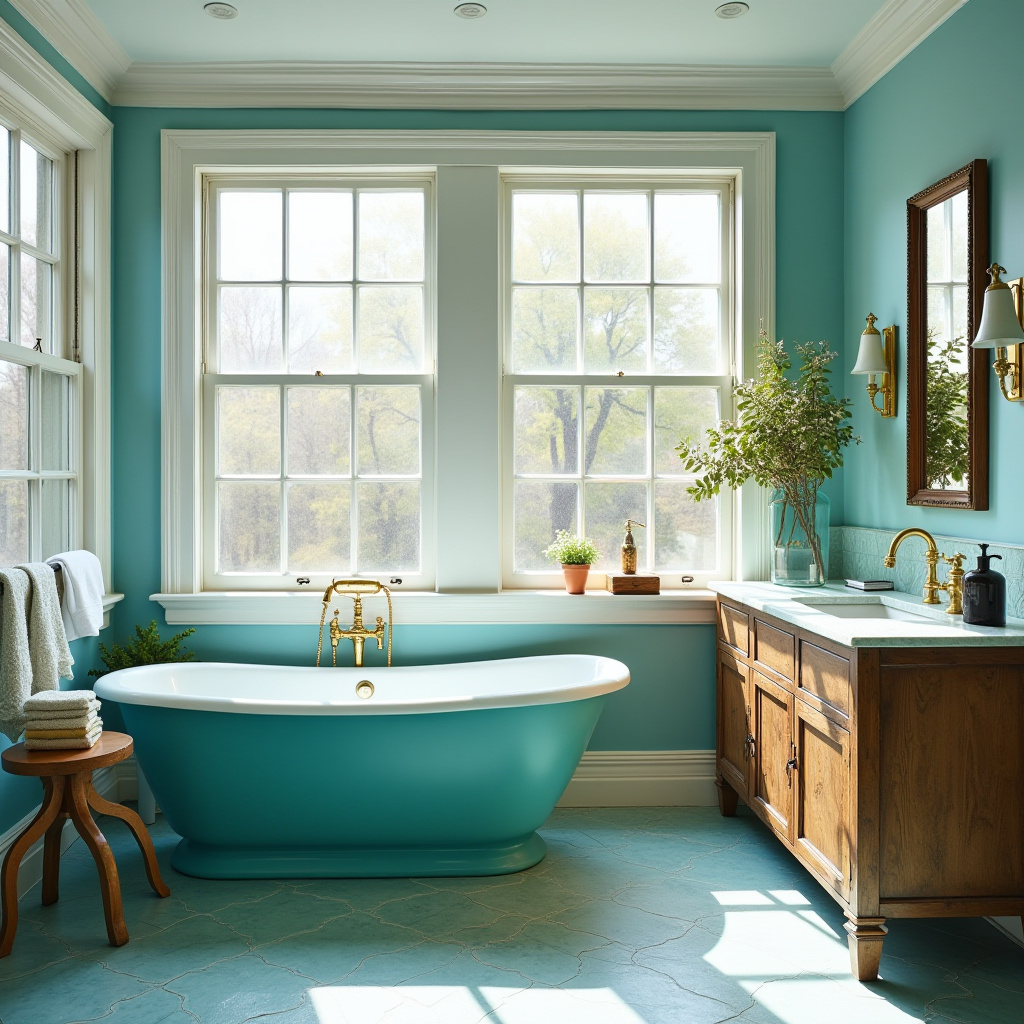 Turquoise Bathroom Ideas 31