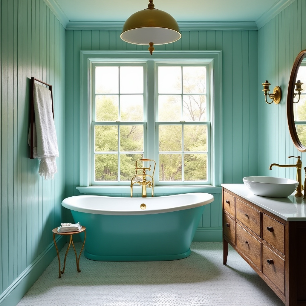 Turquoise Bathroom Ideas 32
