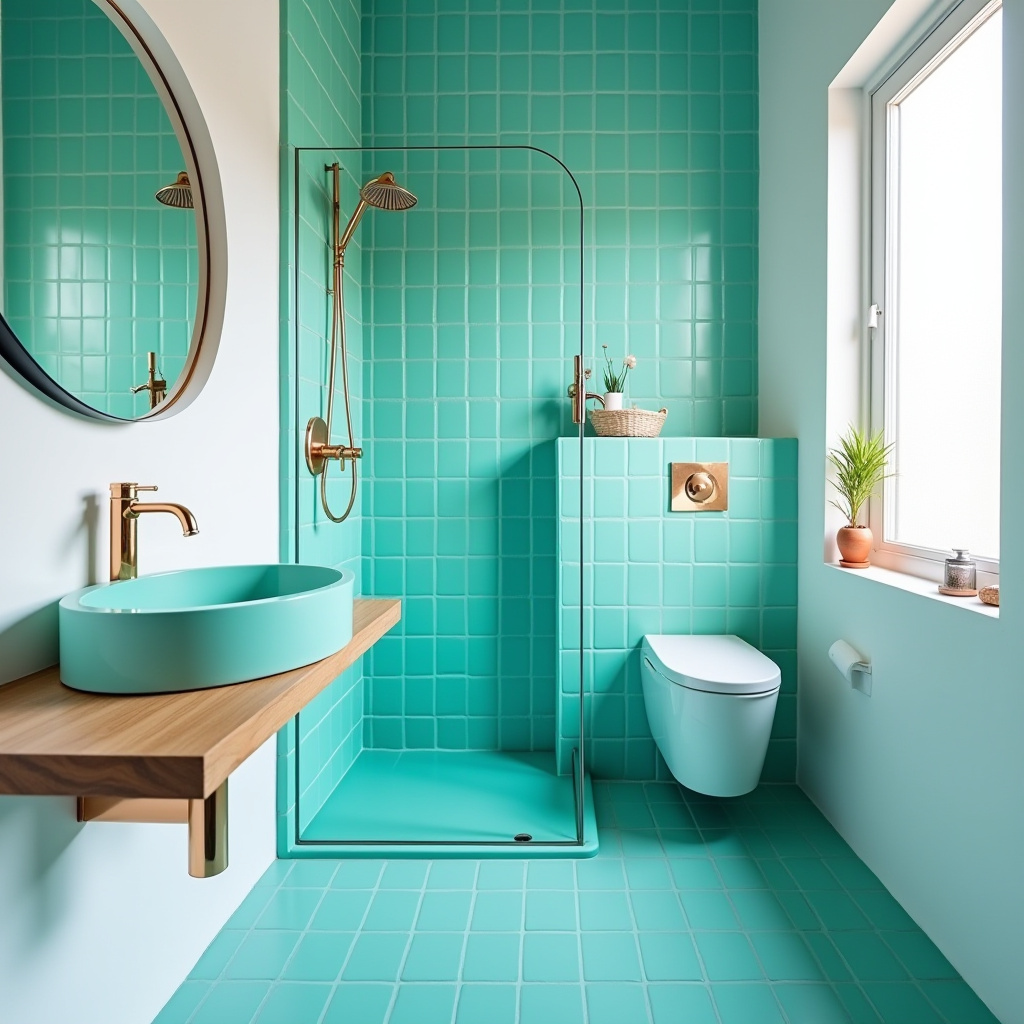 Turquoise Bathroom Ideas 9