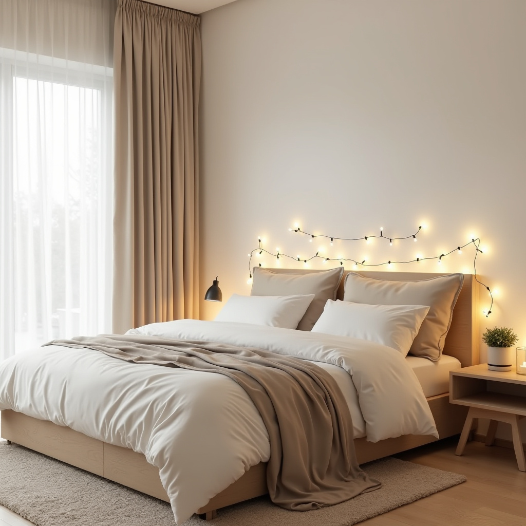 Twinkle Lights Bedroom 11