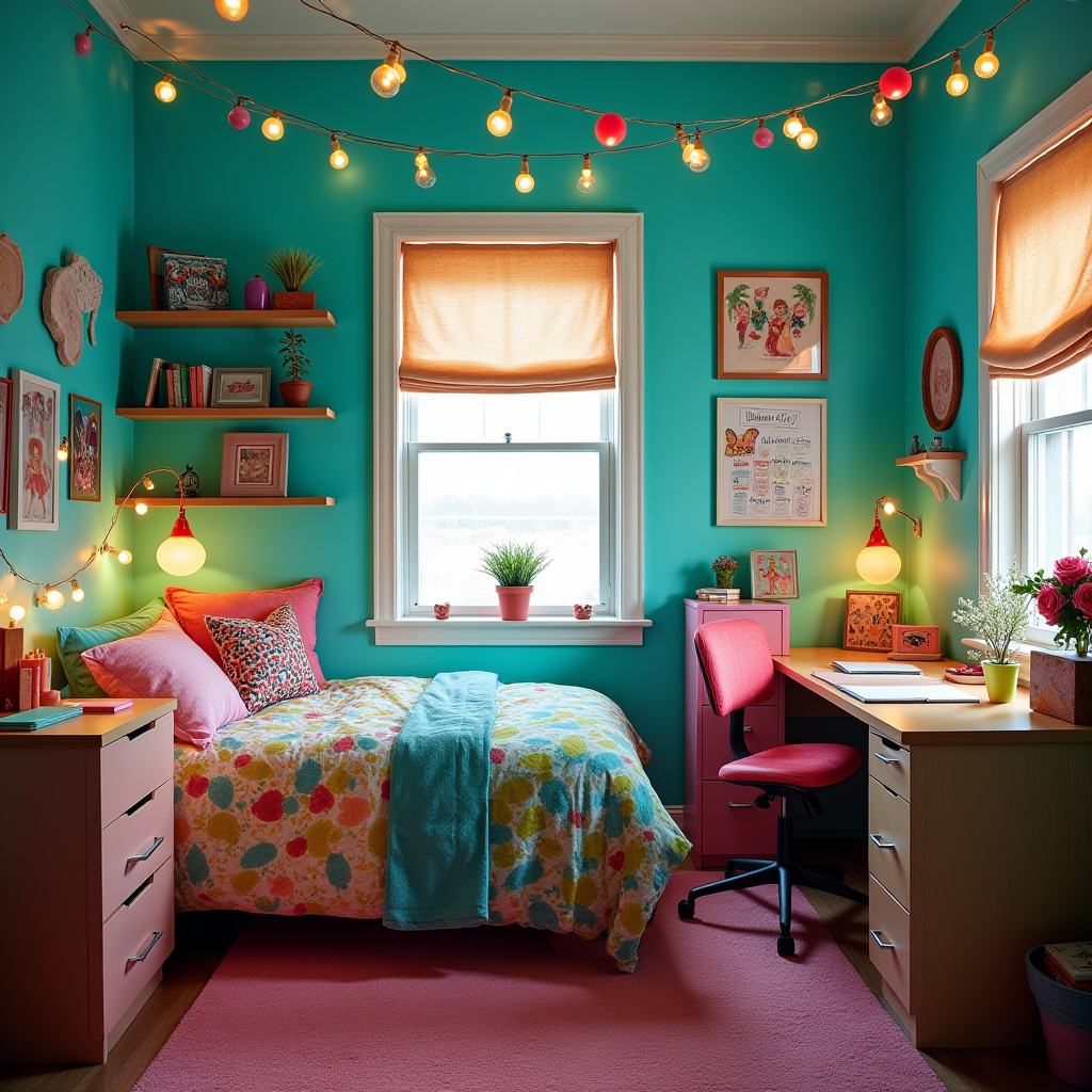 Twinkle Lights Bedroom 13