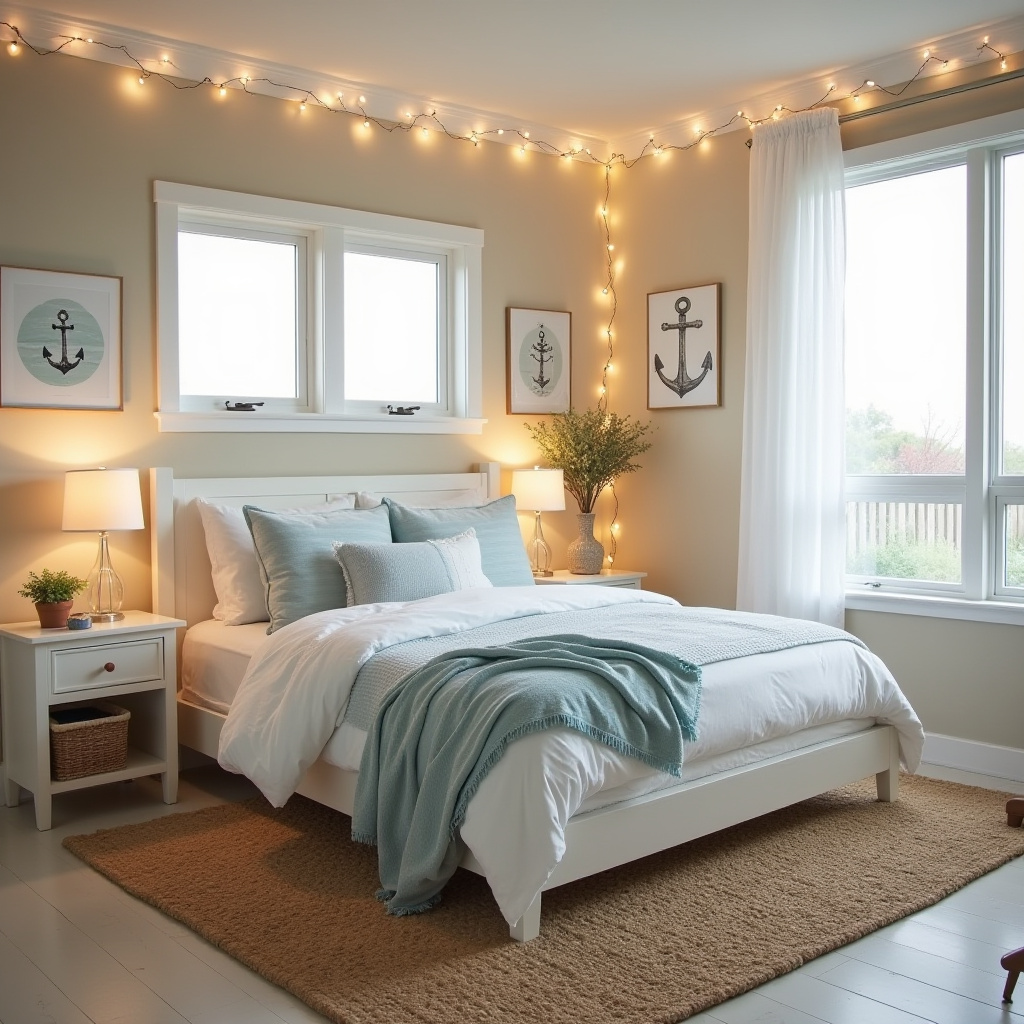 Twinkle Lights Bedroom 15