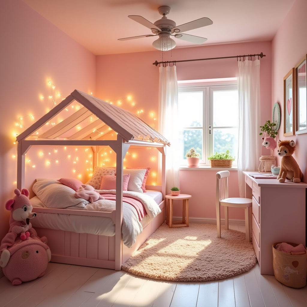 Twinkle Lights Bedroom 17