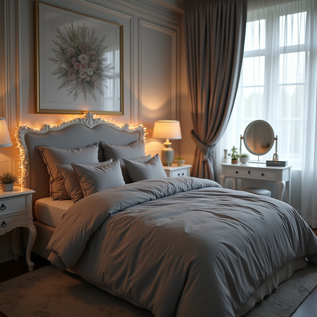 Twinkle Lights Bedroom 19