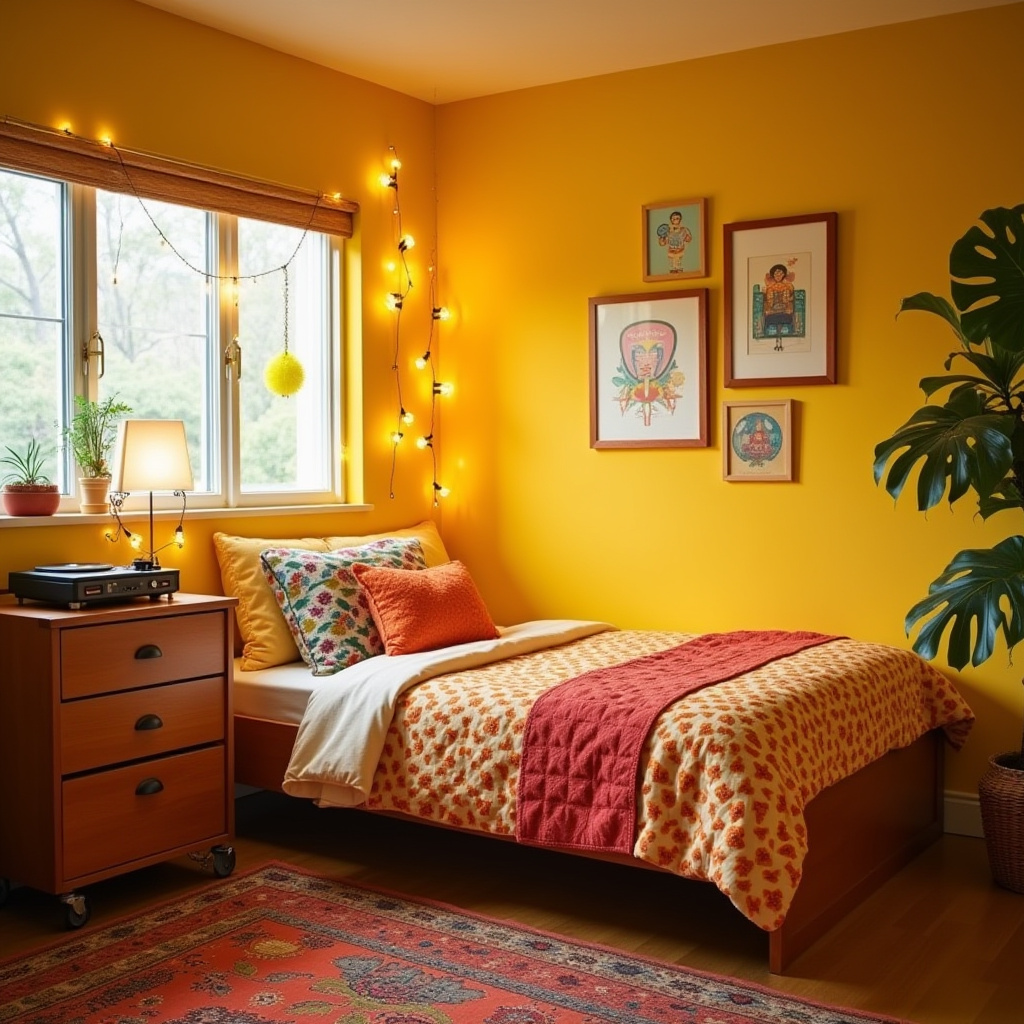 Twinkle Lights Bedroom 23