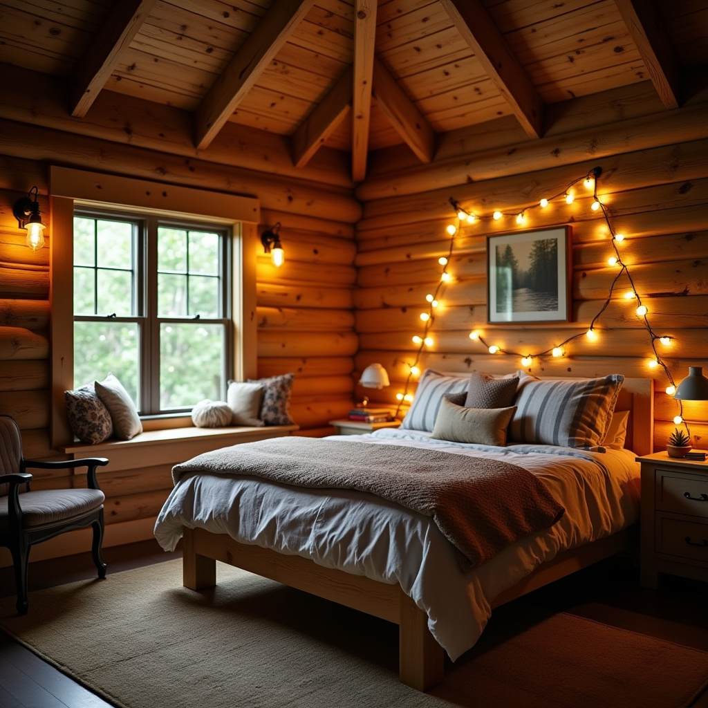 Twinkle Lights Bedroom 29