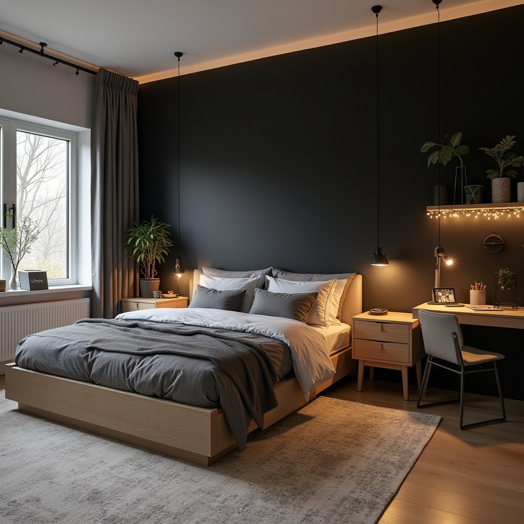 Twinkle Lights Bedroom 36