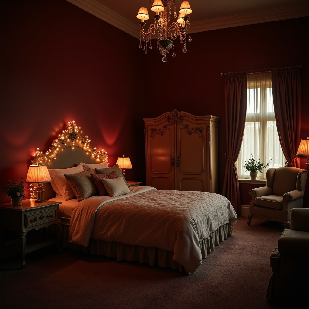 Twinkle Lights Bedroom 38