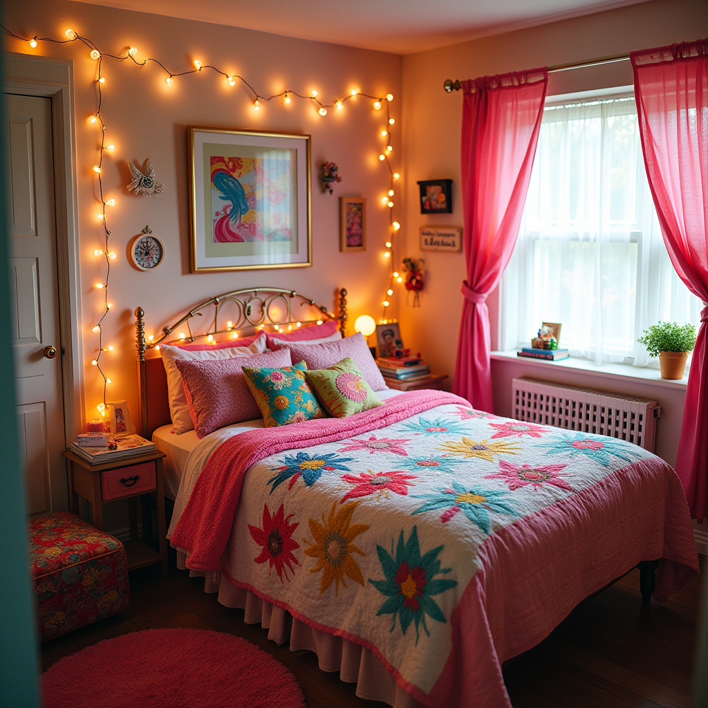 Twinkle Lights Bedroom 39