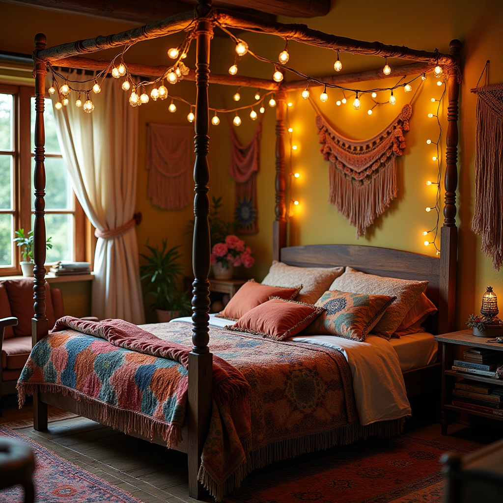 Twinkle Lights Bedroom 4