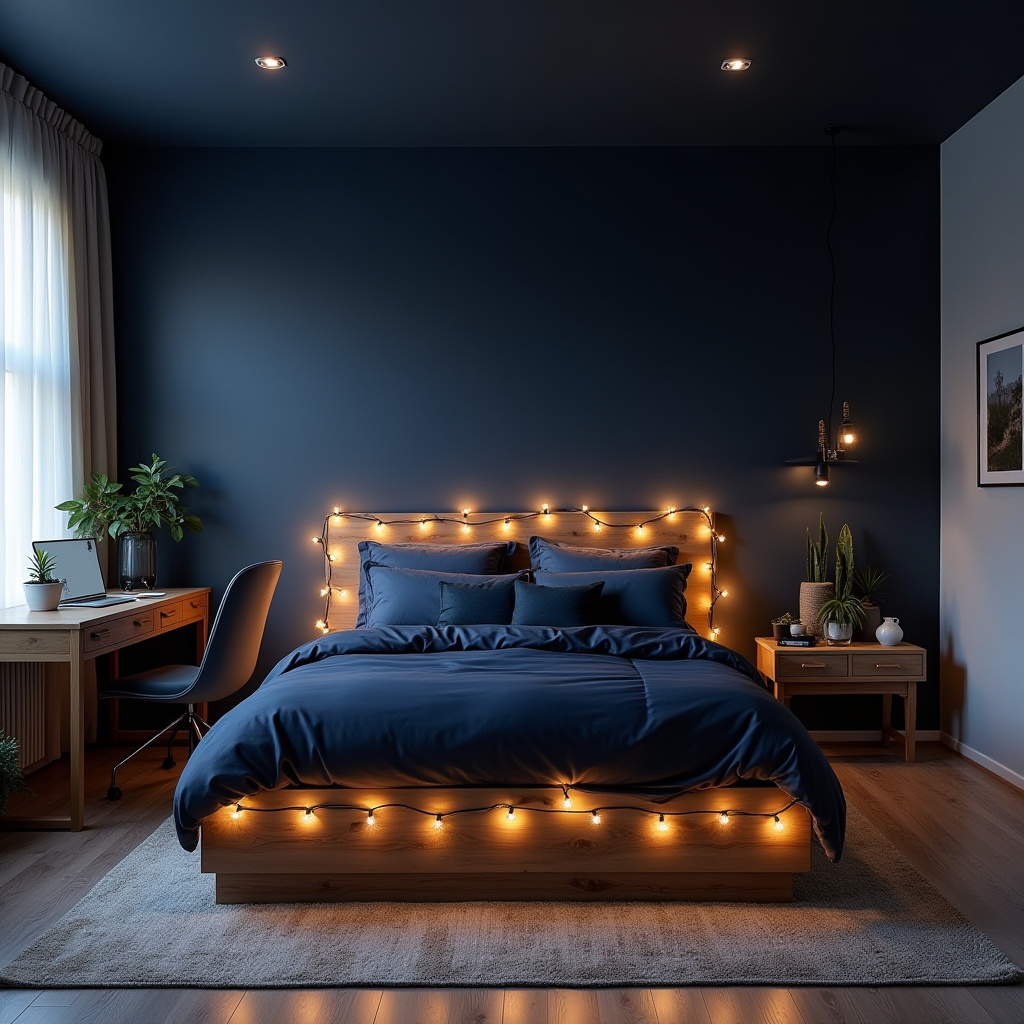 Twinkle Lights Bedroom 8