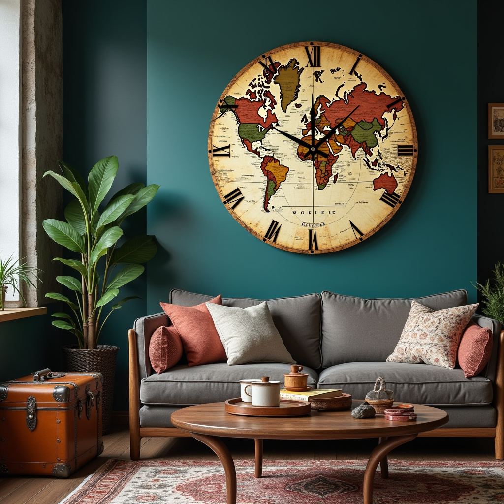 Wall Clock Decor Living Room 40