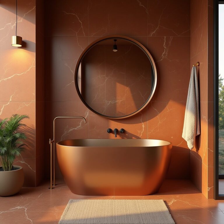 Warm Bathroom Ideas 1