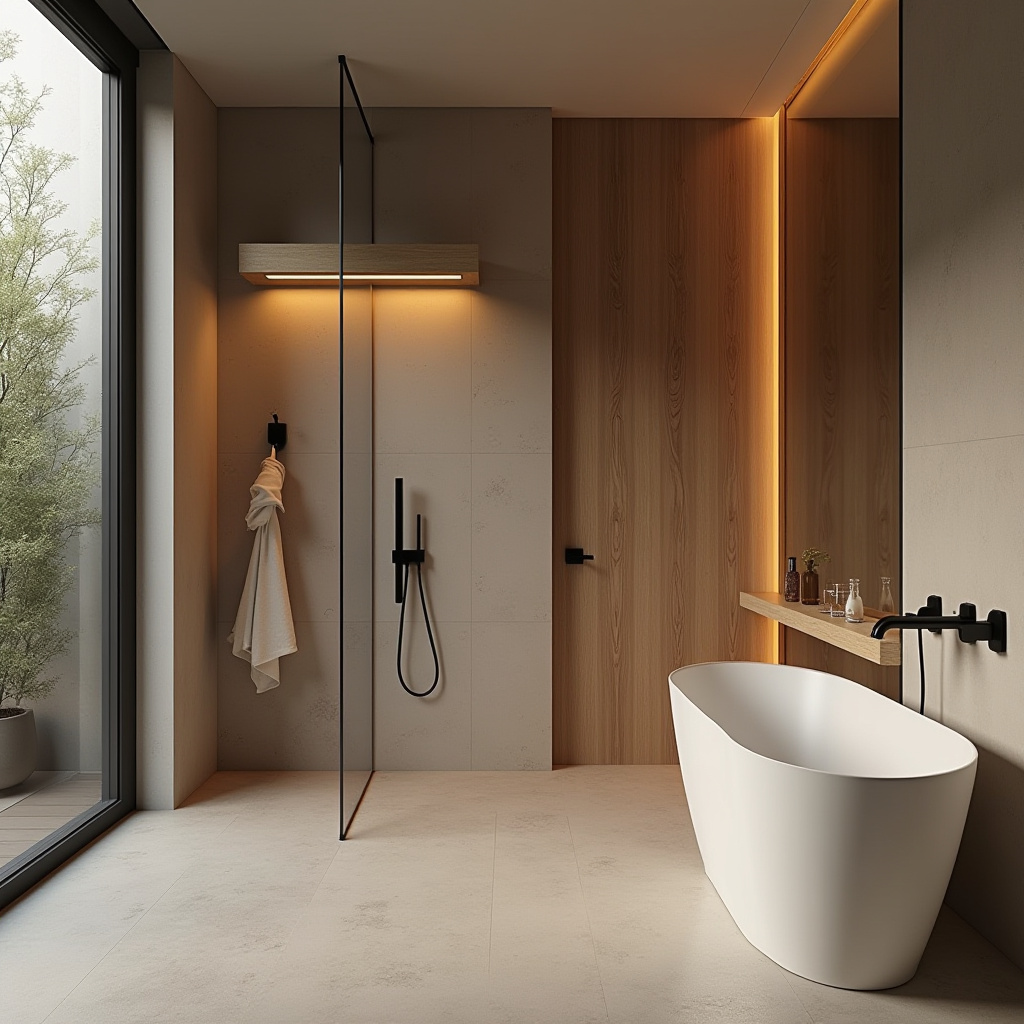 Warm Bathroom Ideas 31