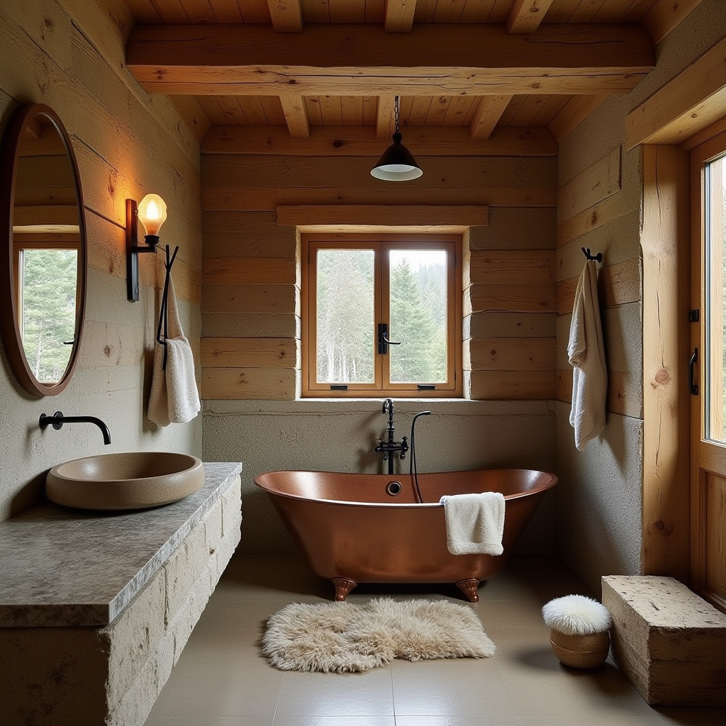 Warm Bathroom Ideas 33