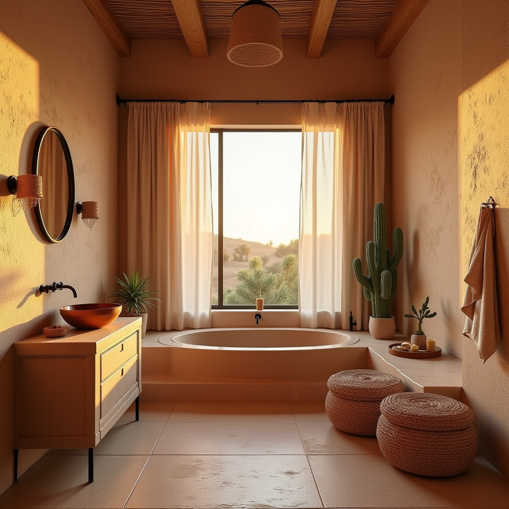 Warm Bathroom Ideas 35