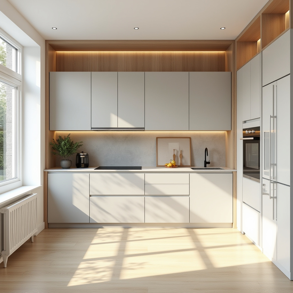 Warm Kitchen Design 17