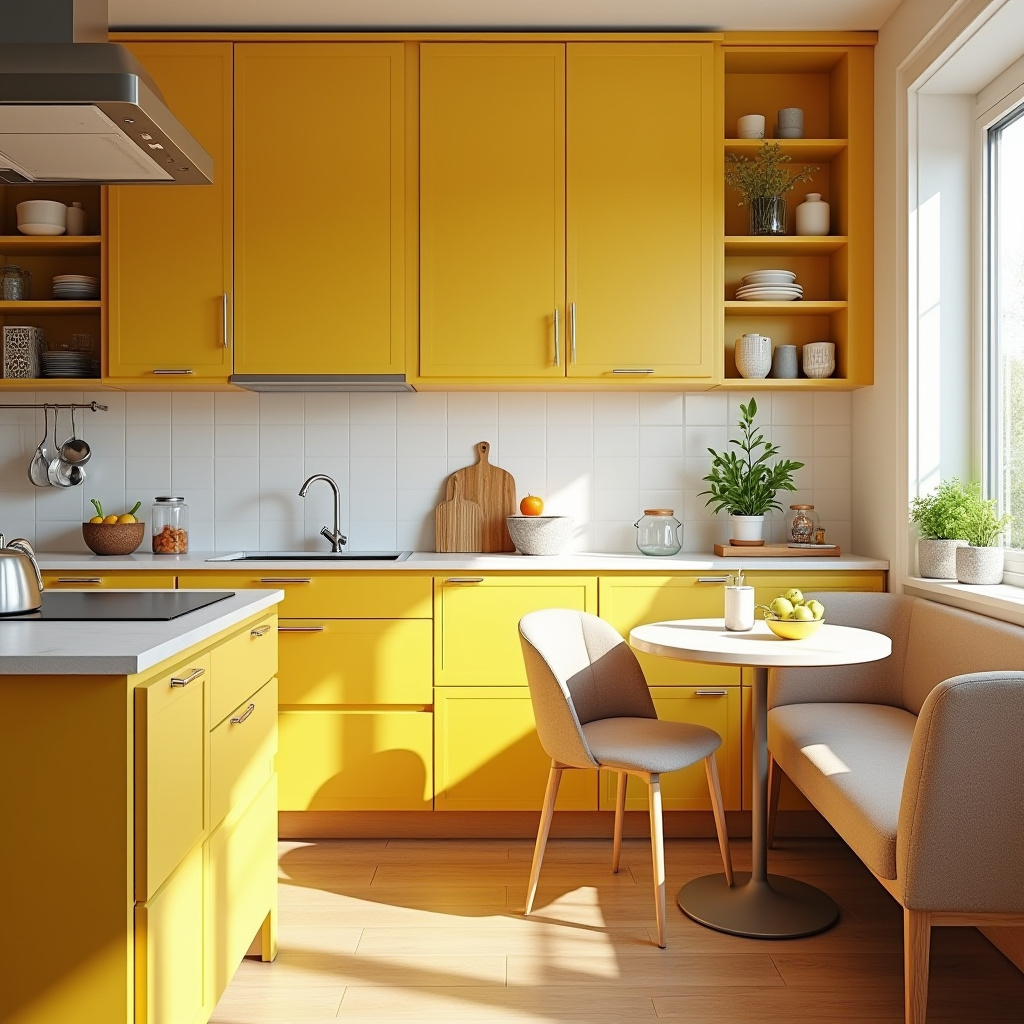 Warm Kitchen Design 21