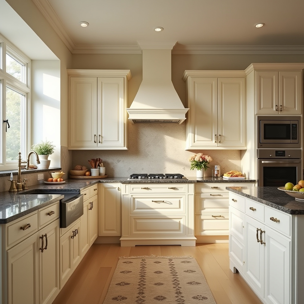 Warm Kitchen Design 24