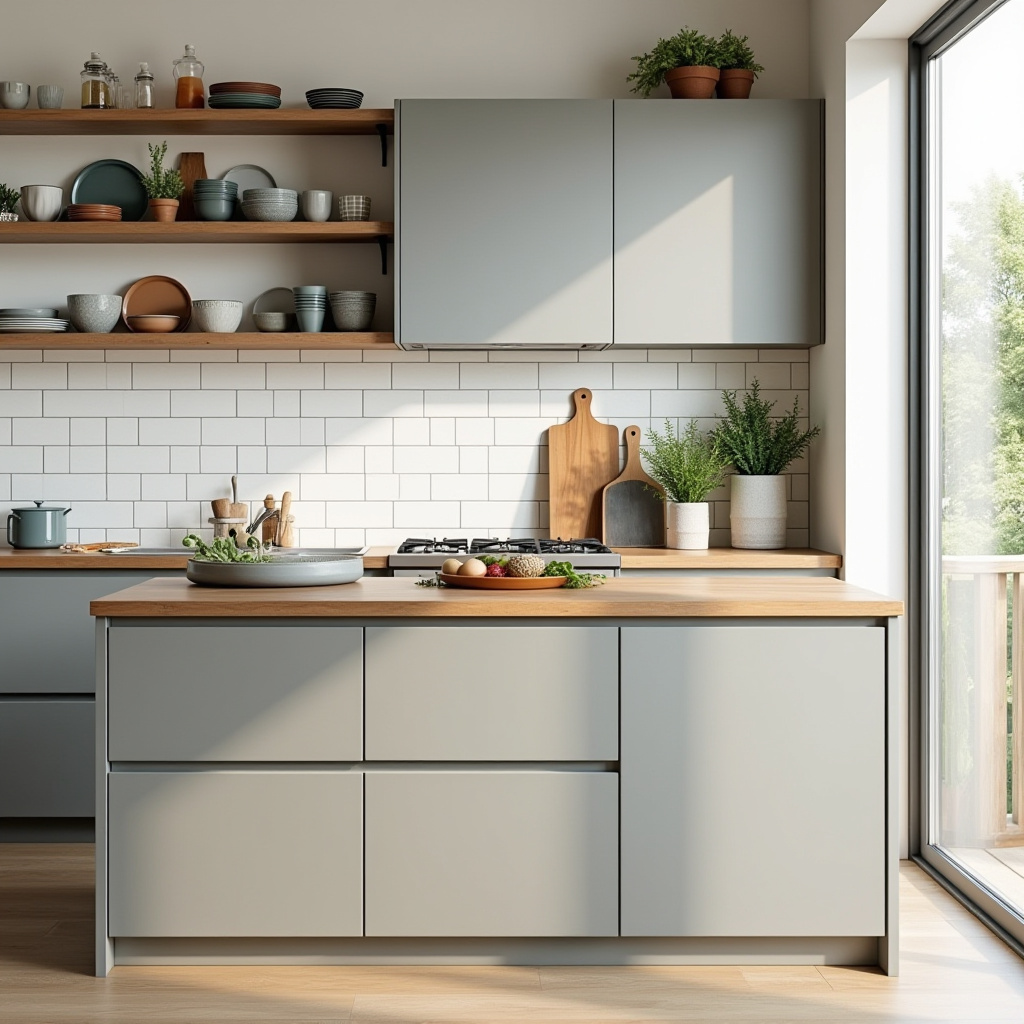 Warm Kitchen Design 28