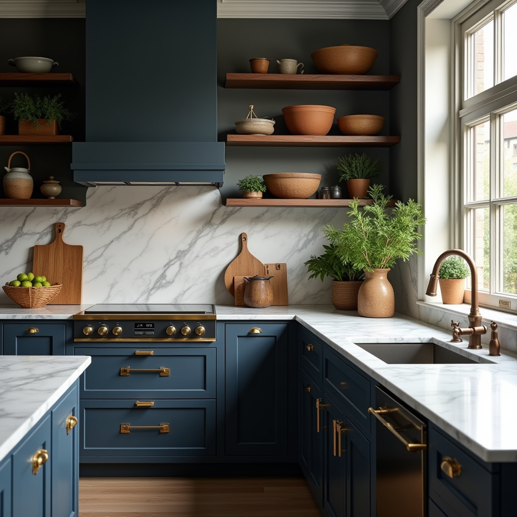 Warm Kitchen Design 3