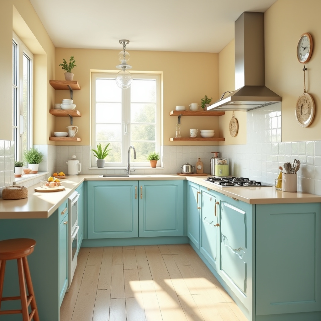 Warm Kitchen Design 31