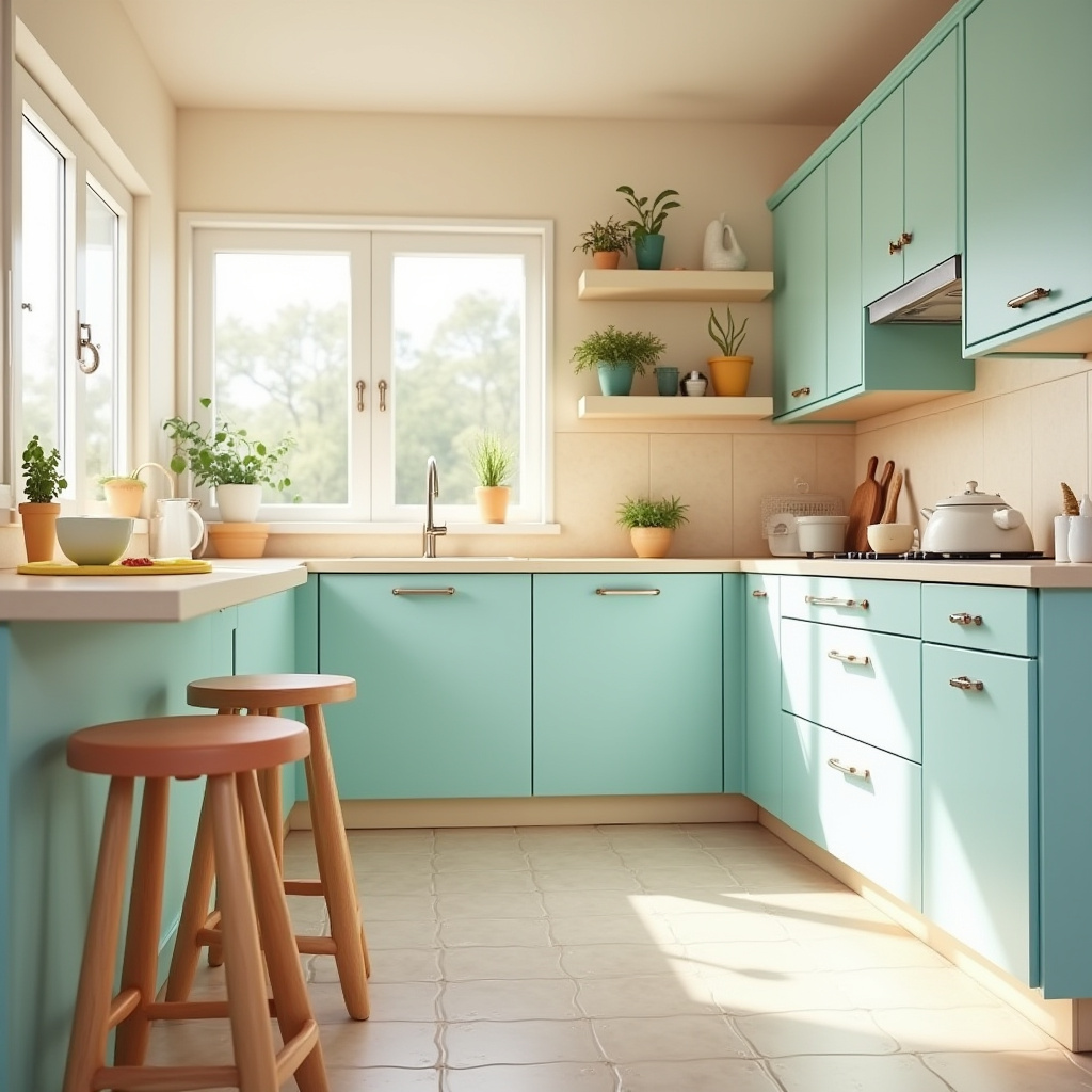 Warm Kitchen Design 32