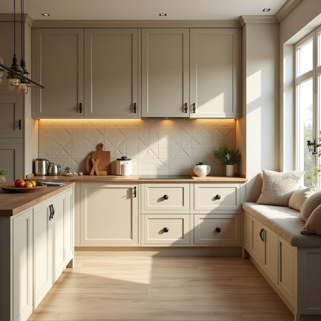 Warm Kitchen Design 39
