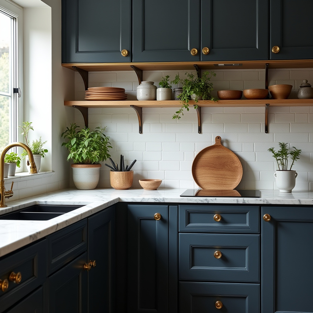 Warm Kitchen Design 4
