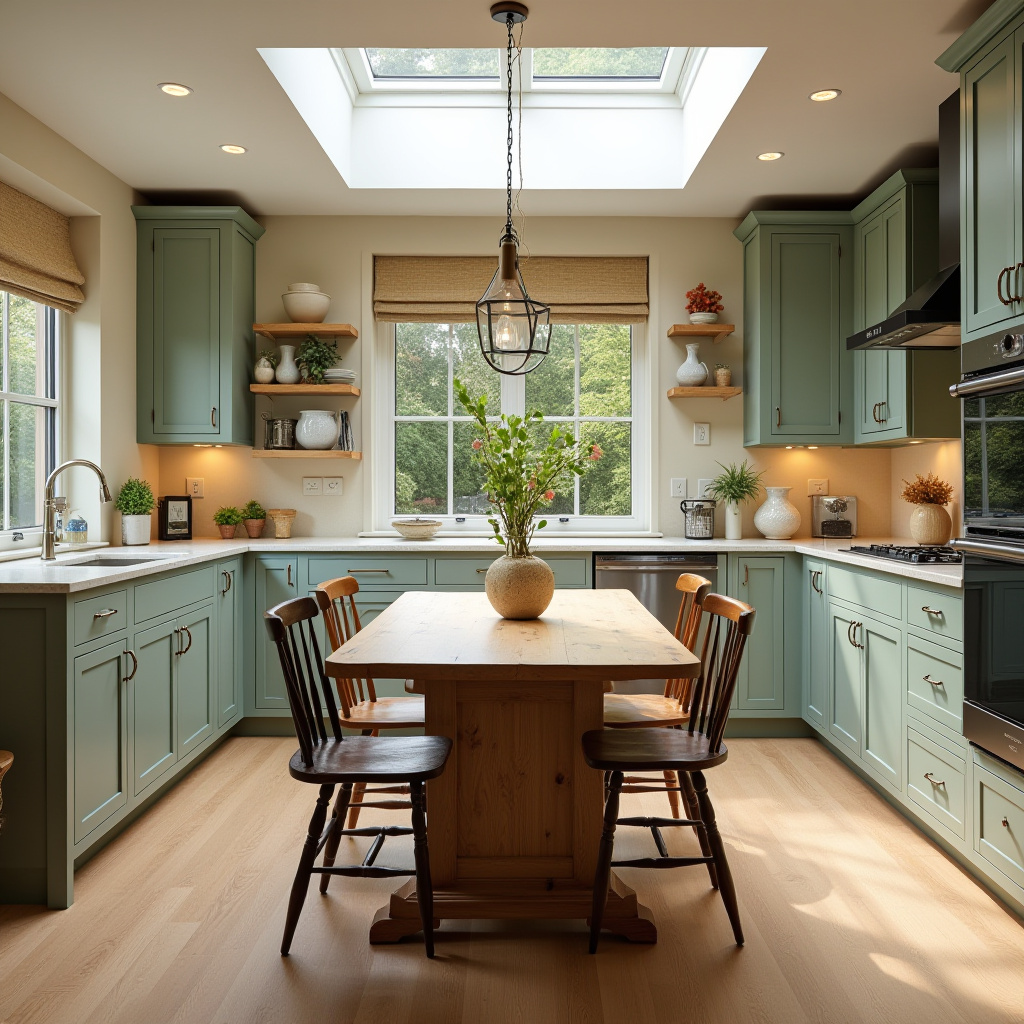 Warm Kitchen Design 9