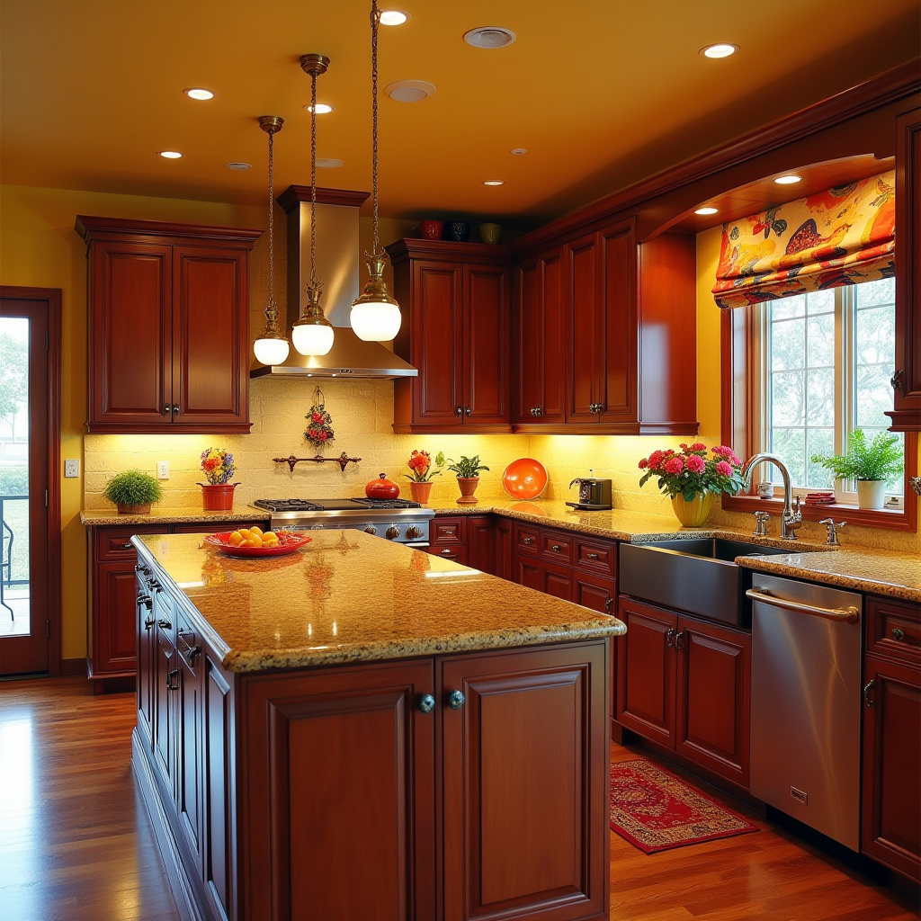 Warm Kitchen Ideas 20