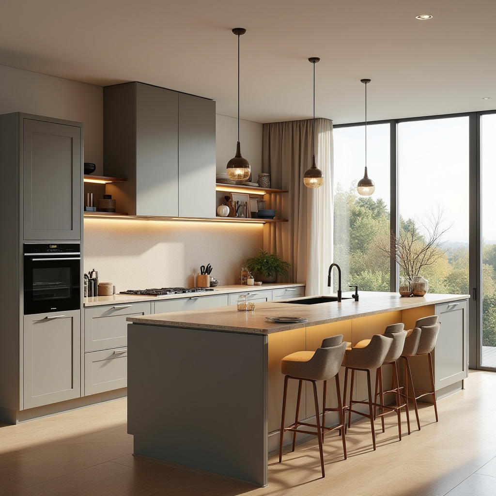 Warm Kitchen Ideas 21