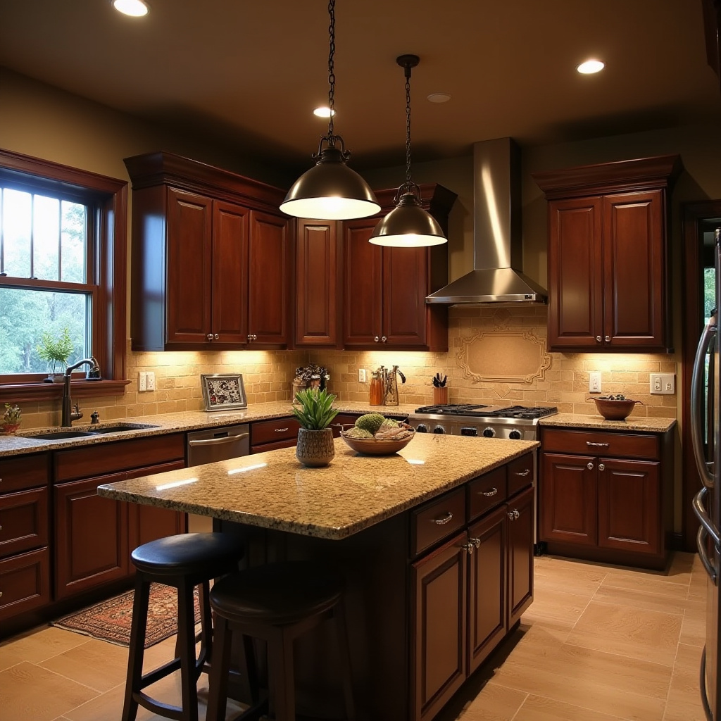 Warm Kitchen Ideas 34