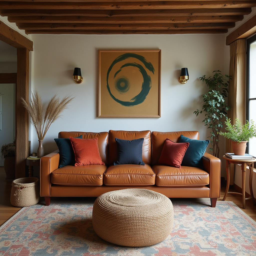 Warm Living Room Decor 10