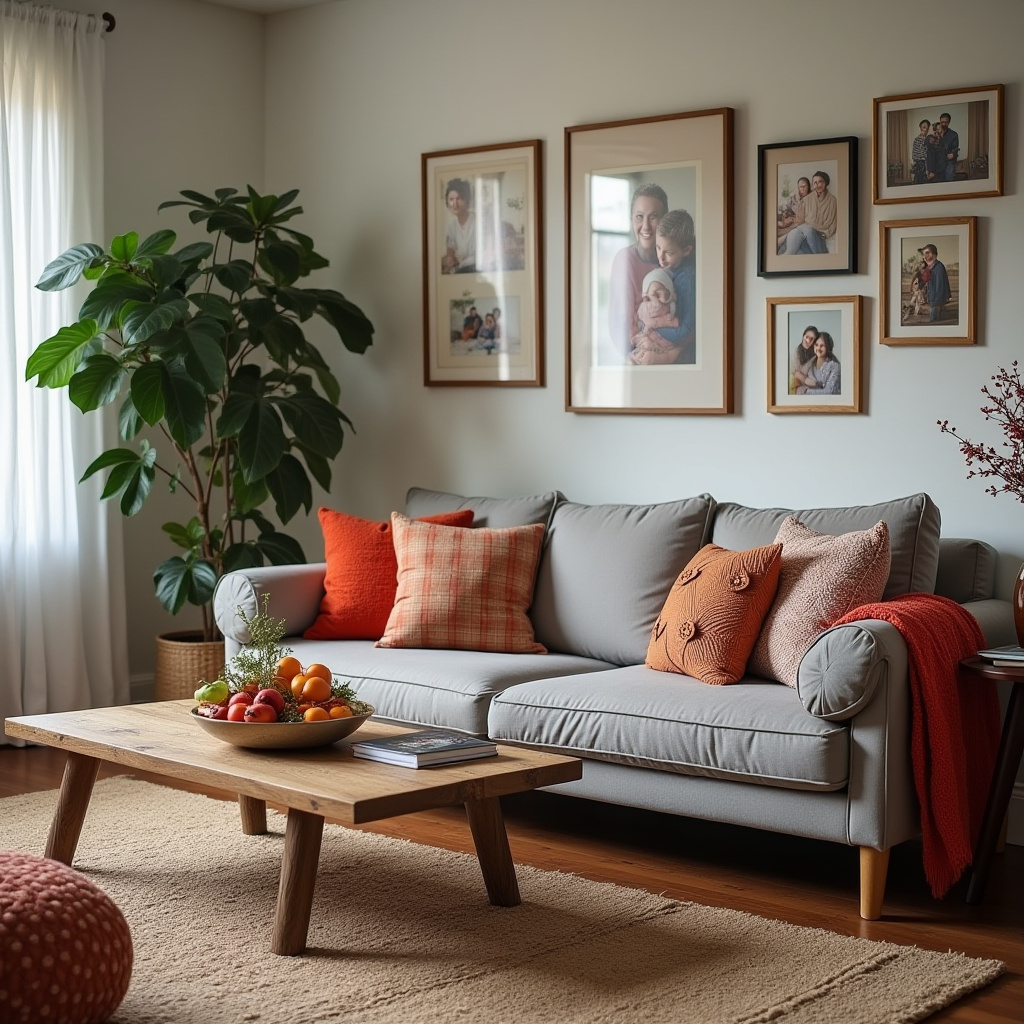 Warm Living Room Decor 11
