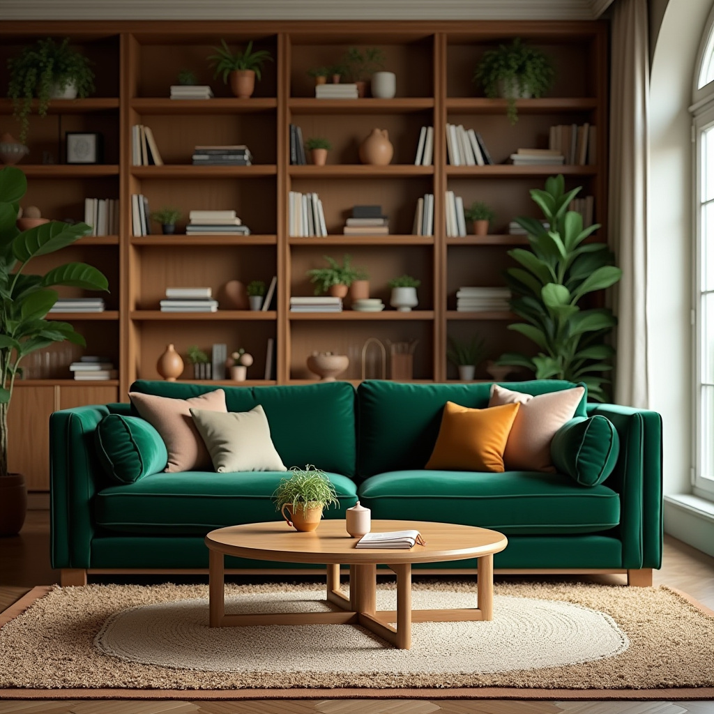 Warm Living Room Decor 20