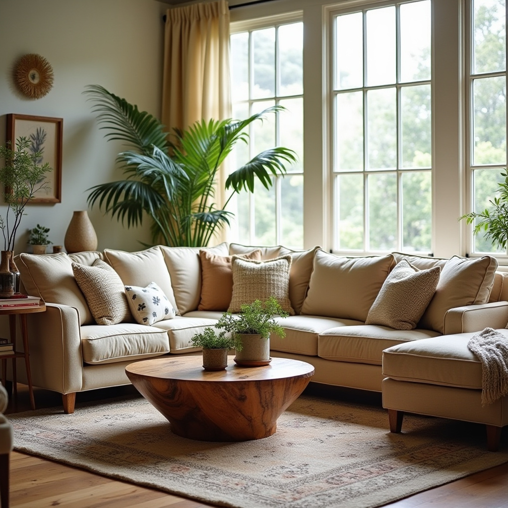 Warm Living Room Decor 21