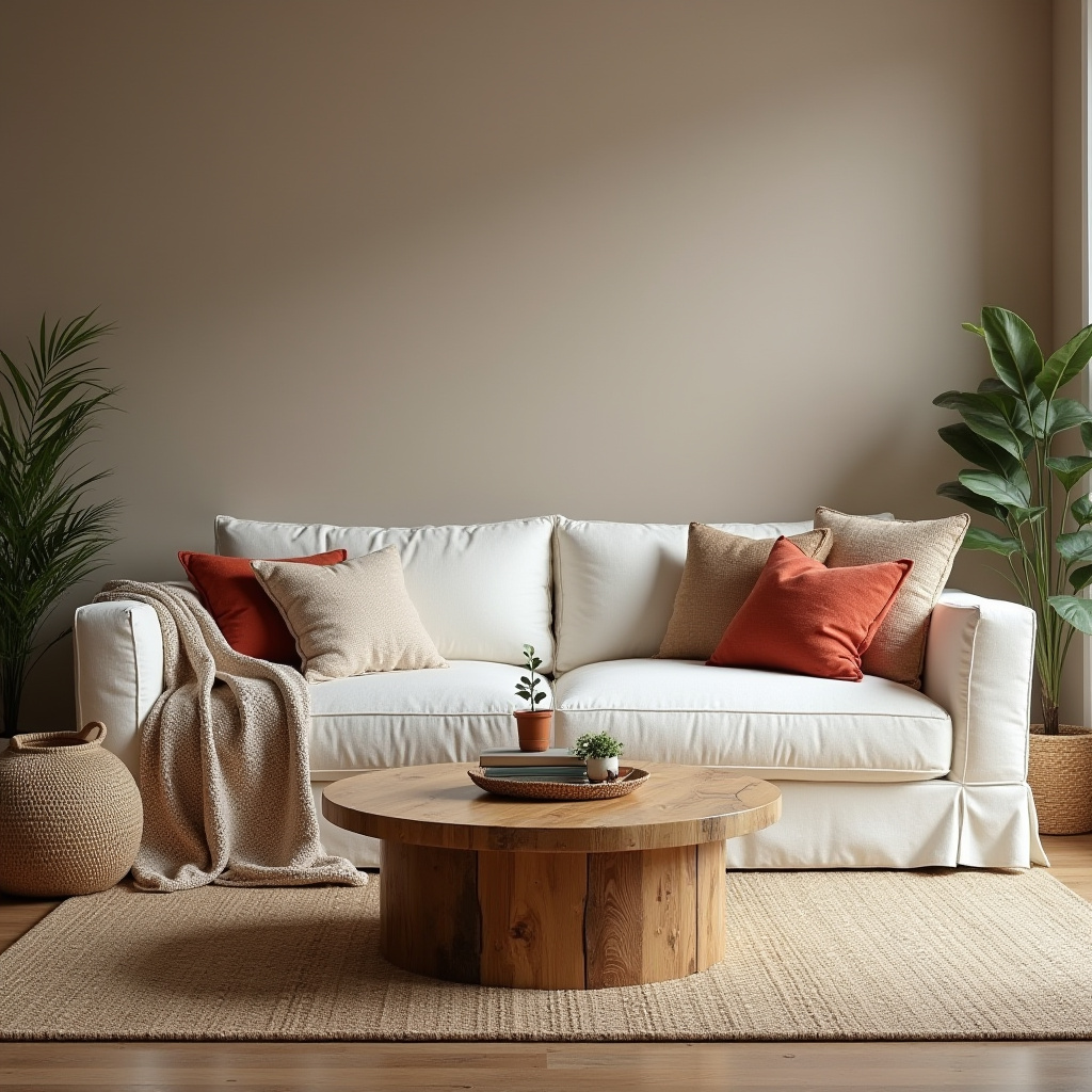 Warm Living Room Decor 27