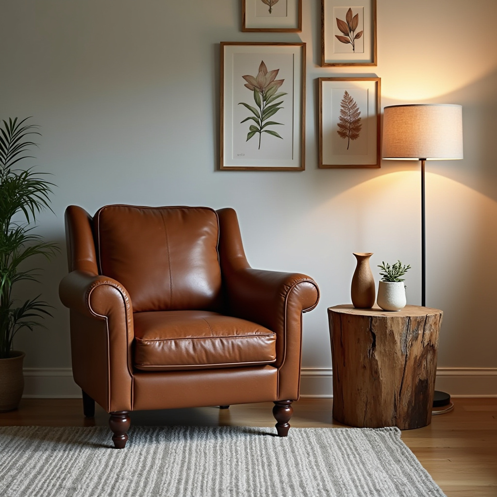 Warm Living Room Decor 3