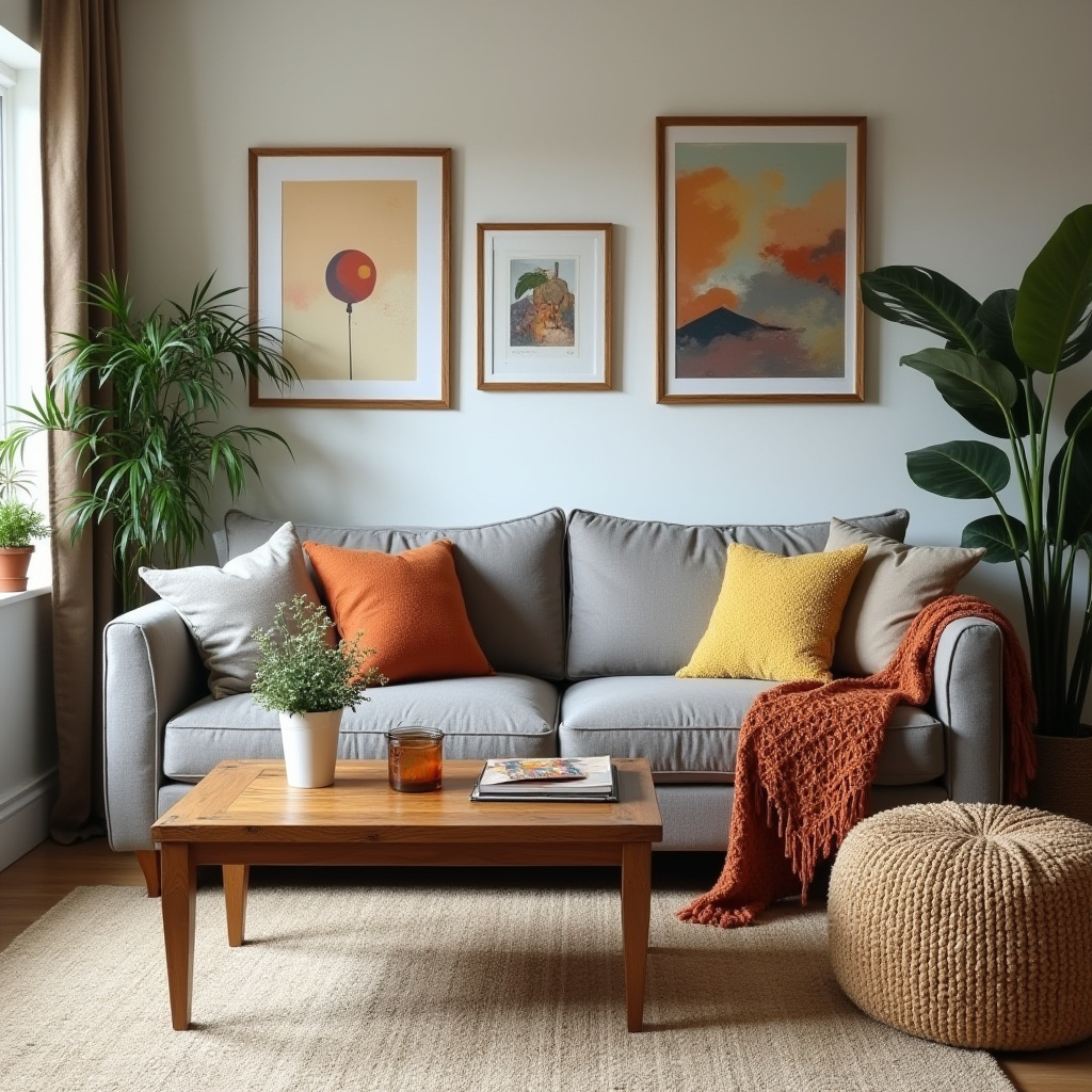 Warm Living Room Decor 31