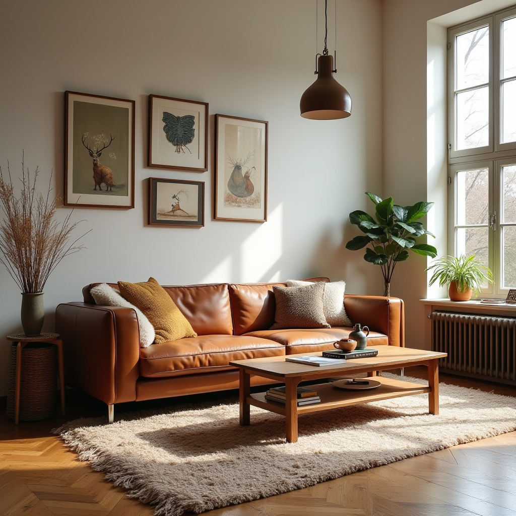 Warm Living Room Decor 33