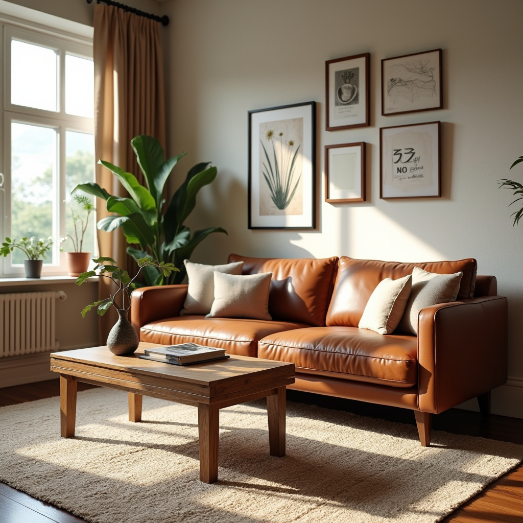 Warm Living Room Decor 34