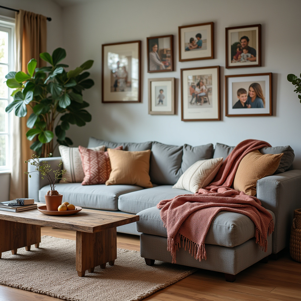 Warm Living Room Decor 35