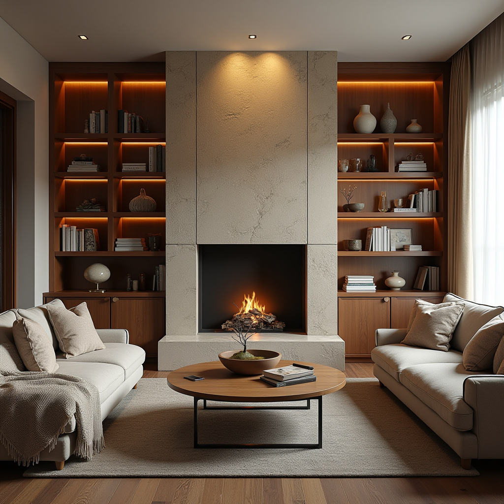Warm Living Room Ideas 14