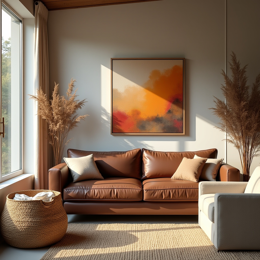 Warm Living Room Ideas 16