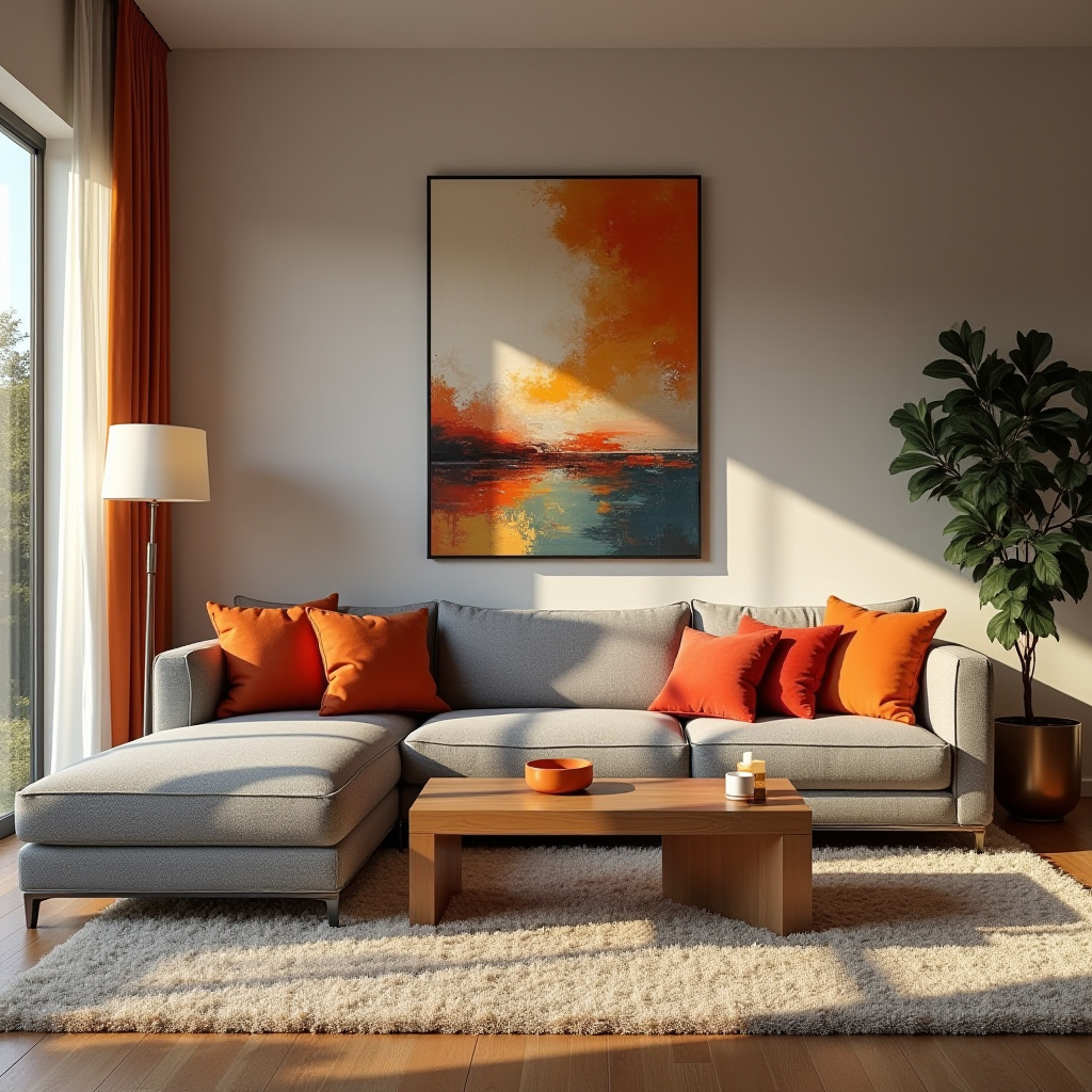 Warm Living Room Ideas 19