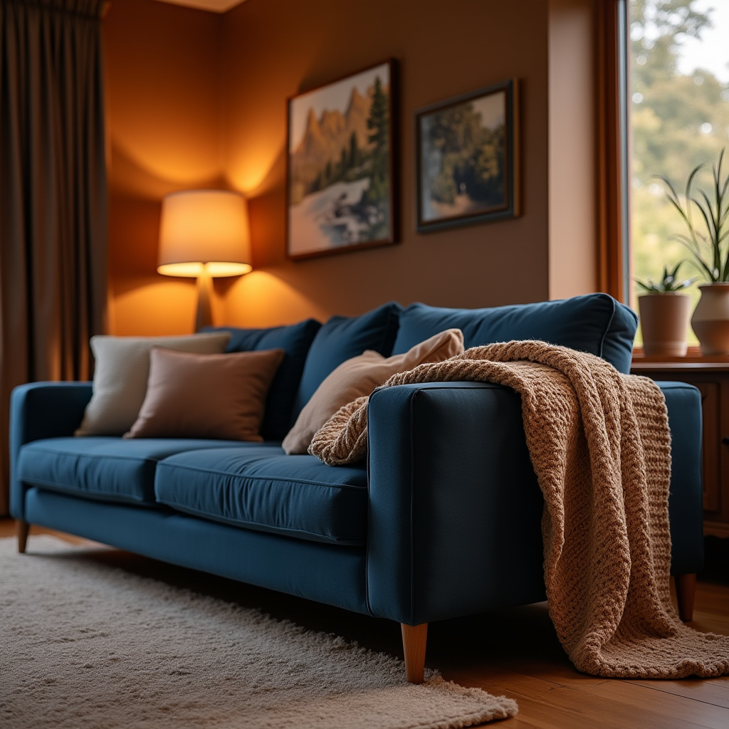 Warm Living Room Ideas 34