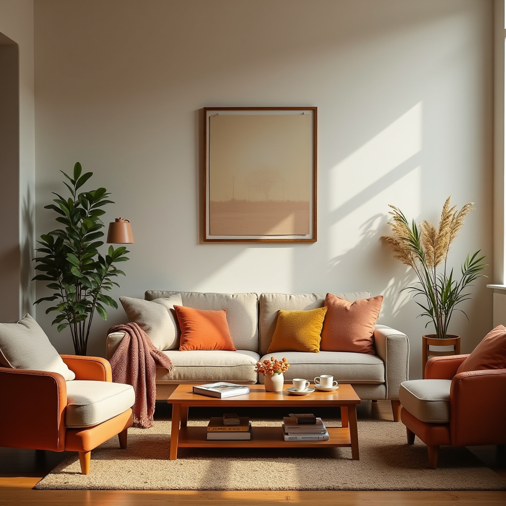 Warm Living Room Ideas 39