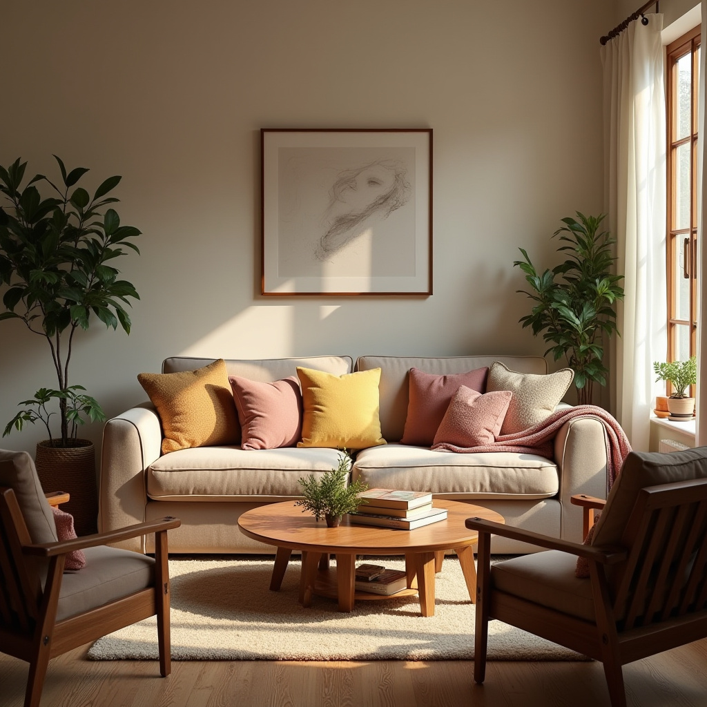 Warm Living Room Ideas 40
