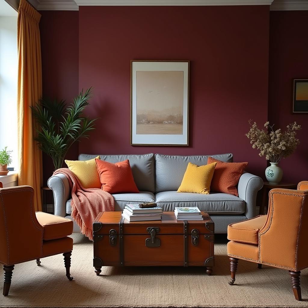 Warm Living Room Ideas 7